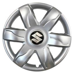 SKS 318 R15 Колпаки для колес с логотипом Suzuki (Комплект 4 шт.)