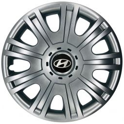 SKS 319 R15 Колпаки для колес с логотипом Hyundai (Комплект 4 шт.)