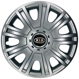 SKS 319 R15 Колпаки для колес с логотипом Kia (Комплект 4 шт.)