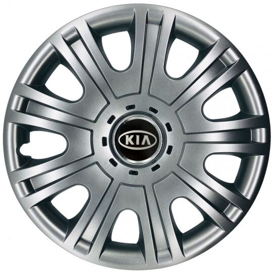 SKS 319 R15 Колпаки для колес с логотипом Kia (Комплект 4 шт.)