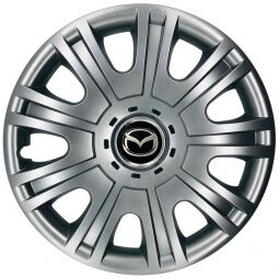 SKS 319 R15 Колпаки для колес с логотипом Mazda (Комплект 4 шт.)