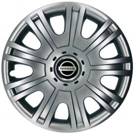 SKS 319 R15 Колпаки для колес с логотипом Nissan (Комплект 4 шт.)