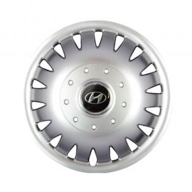 SKS 320 R15 Колпаки для колес с логотипом Hyundai (Комплект 4 шт.)