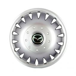 SKS 320 R15 Колпаки для колес с логотипом Mazda (Комплект 4 шт.)