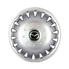 SKS 320 R15 Колпаки для колес с логотипом Mazda (Комплект 4 шт.)