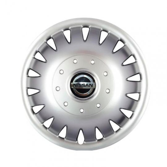 SKS 320 R15 Колпаки для колес с логотипом Nissan (Комплект 4 шт.)
