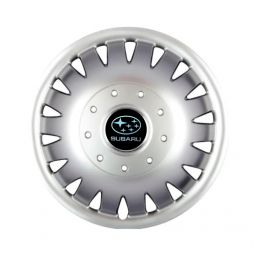 SKS 320 R15 Колпаки для колес с логотипом Subaru (Комплект 4 шт.)