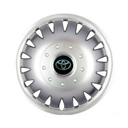 SKS 320 R15 Колпаки для колес с логотипом Toyota (Комплект 4 шт.)