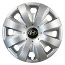SKS 321 R15 Колпаки для колес с логотипом Hyundai (Комплект 4 шт.)
