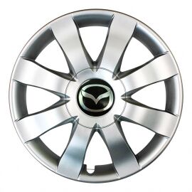 SKS 323 R15 Колпаки для колес с логотипом Mazda (Комплект 4 шт.)