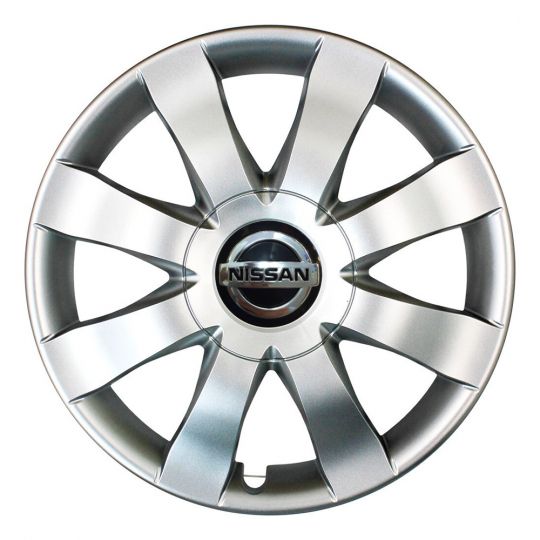 SKS 323 R15 Колпаки для колес с логотипом Nissan (Комплект 4 шт.)