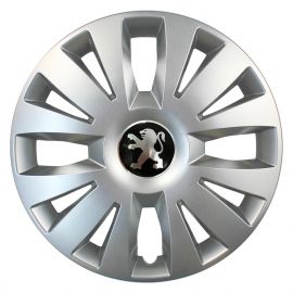 SKS 324 R15 Колпаки для колес с логотипом Peugeot (Комплект 4 шт.)