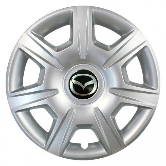 SKS 327 R15 Колпаки для колес с логотипом Mazda (Комплект 4 шт.)