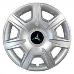 SKS 327 R15 Колпаки для колес с логотипом Mercedes (Комплект 4 шт.)