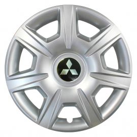 SKS 327 R15 Колпаки для колес с логотипом Mitsubishi (Комплект 4 шт.)