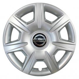 SKS 327 R15 Колпаки для колес с логотипом Nissan (Комплект 4 шт.)