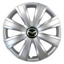 SKS 328 R15 Колпаки для колес с логотипом Mazda (Комплект 4 шт.)