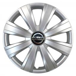 SKS 328 R15 Колпаки для колес с логотипом Nissan (Комплект 4 шт.)