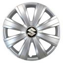 SKS 328 R15 Колпаки для колес с логотипом Suzuki (Комплект 4 шт.)