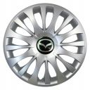 SKS 329 R15 Колпаки для колес с логотипом Mazda (Комплект 4 шт.)