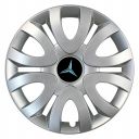 SKS 330 R15 Колпаки для колес с логотипом Mercedes (Комплект 4 шт.)