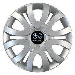SKS 330 R15 Колпаки для колес с логотипом Subaru (Комплект 4 шт.)