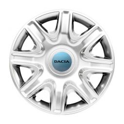 SKS 332 R15 Колпаки для колес с логотипом Dacia (Комплект 4 шт.)