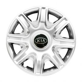 SKS 332 R15 Колпаки для колес с логотипом Kia (Комплект 4 шт.)
