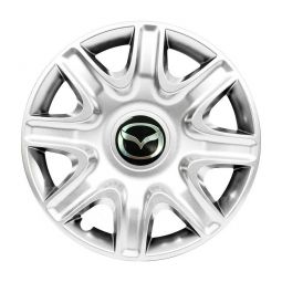 SKS 332 R15 Колпаки для колес с логотипом Mazda (Комплект 4 шт.)