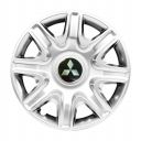 SKS 332 R15 Колпаки для колес с логотипом Mitsubishi (Комплект 4 шт.)