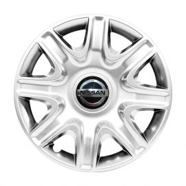 SKS 332 R15 Колпаки для колес с логотипом Nissan (Комплект 4 шт.)
