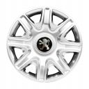 SKS 332 R15 Колпаки для колес с логотипом Peugeot (Комплект 4 шт.)