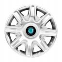 SKS 332 R15 Колпаки для колес с логотипом Skoda (Комплект 4 шт.)