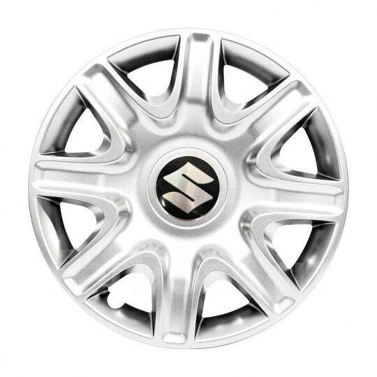 SKS 332 R15 Колпаки для колес с логотипом Suzuki (Комплект 4 шт.)