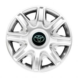 SKS 332 R15 Колпаки для колес с логотипом Toyota (Комплект 4 шт.)