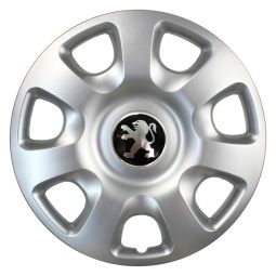 SKS 336 R15 Колпаки для колес с логотипом Peugeot (Комплект 4 шт.)