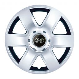 SKS 337 R15 Колпаки для колес с логотипом Hyundai (Комплект 4 шт.)