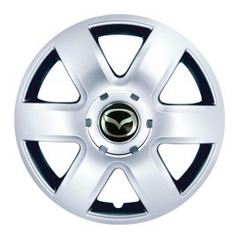 SKS 337 R15 Колпаки для колес с логотипом Mazda (Комплект 4 шт.)