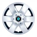SKS 337 R15 Колпаки для колес с логотипом Skoda (Комплект 4 шт.)