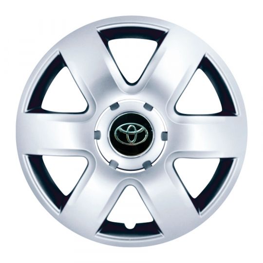 SKS 337 R15 Колпаки для колес с логотипом Toyota (Комплект 4 шт.)