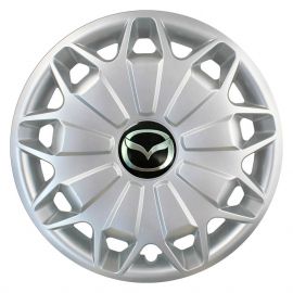 SKS 338 R15 Колпаки для колес с логотипом Mazda (Комплект 4 шт.)