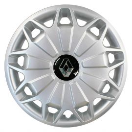 SKS 338 R15 Колпаки для колес с логотипом Renault (Комплект 4 шт.)
