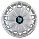 SKS 338 R15 Колпаки для колес с логотипом Skoda (Комплект 4 шт.)