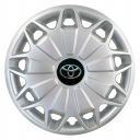 SKS 338 R15 Колпаки для колес с логотипом Toyota (Комплект 4 шт.)