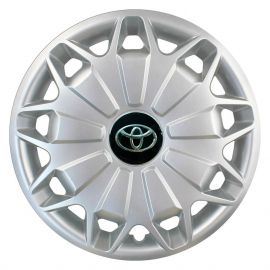 SKS 338 R15 Колпаки для колес с логотипом Toyota (Комплект 4 шт.)