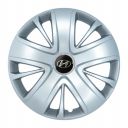 SKS 341 R15 Колпаки для колес с логотипом Hyundai (Комплект 4 шт.)