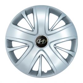 SKS 341 R15 Колпаки для колес с логотипом Hyundai (Комплект 4 шт.)