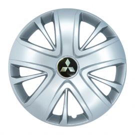SKS 341 R15 Колпаки для колес с логотипом Mitsubishi (Комплект 4 шт.)