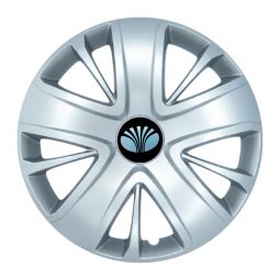 SKS 341 R15 Колпаки для колес с логотипом Daewoo (Комплект 4 шт.)