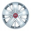 SKS 341 R15 Колпаки для колес с логотипом Fiat (Комплект 4 шт.)